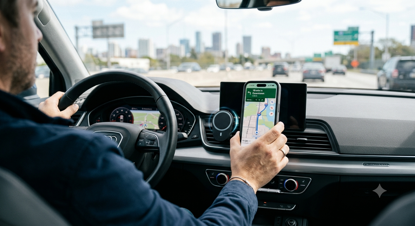 SnapCharge Drive™ – Mágneses Autós Töltő
