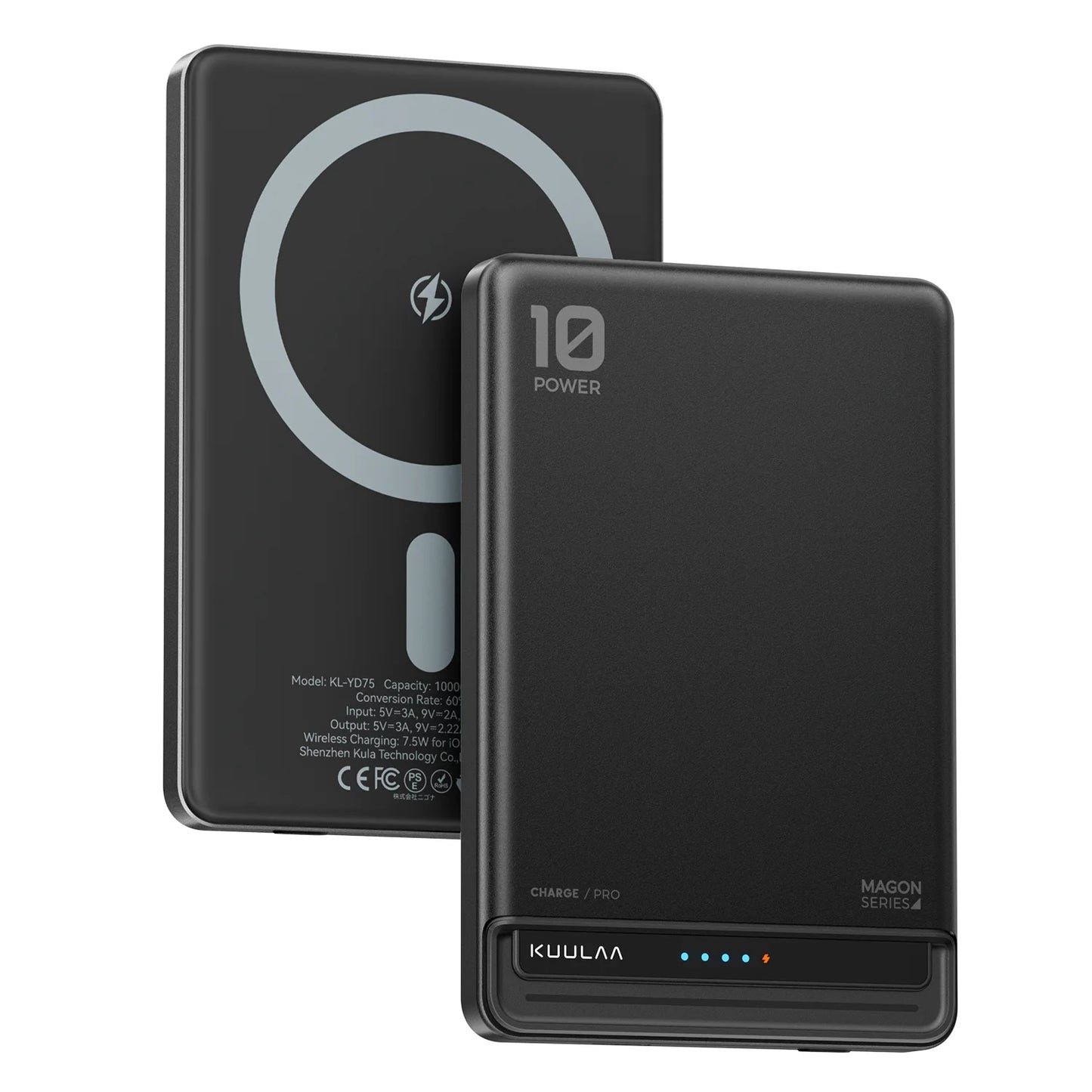 Mágneses Power Bank 10 000 mAh – MagSafe-kompatibilis, vezeték nélküli töltés"