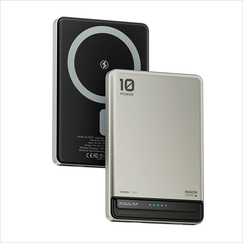 Mágneses Power Bank 10 000 mAh – MagSafe-kompatibilis, vezeték nélküli töltés"