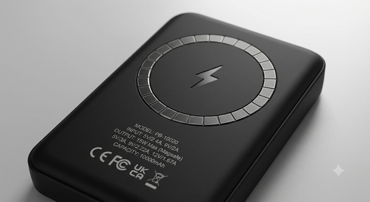 Mágneses Power Bank 10 000 mAh – MagSafe-kompatibilis, vezeték nélküli töltés"